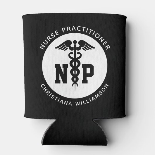 Afstuderen Caduceus, NP-verpleegkundige Blikjeskoeler (Achterkant)