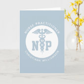 Afstuderen Caduceus, NP-verpleegkundige Kaart (Gele Bloem)