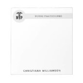 Afstuderen Caduceus, NP-verpleegkundige Notitieblok (Voorkant)