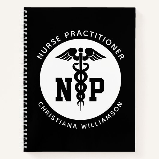 Afstuderen Caduceus, NP-verpleegkundige Notitieboek (Voorkant)