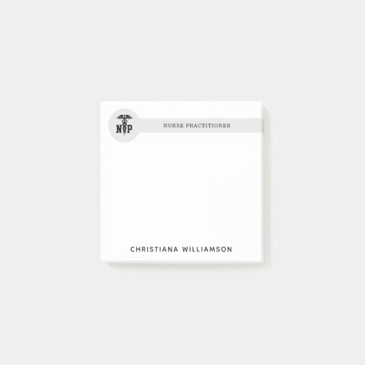 Afstuderen Caduceus, NP-verpleegkundige Post-it® Notes (Voorkant)