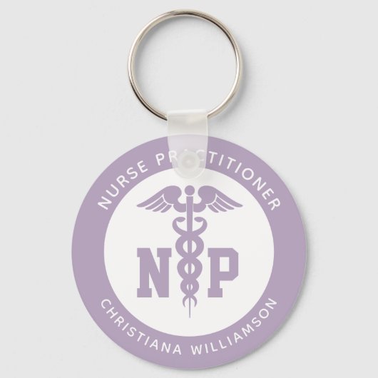 Afstuderen Caduceus, NP-verpleegkundige Sleutelhanger (Voorkant)