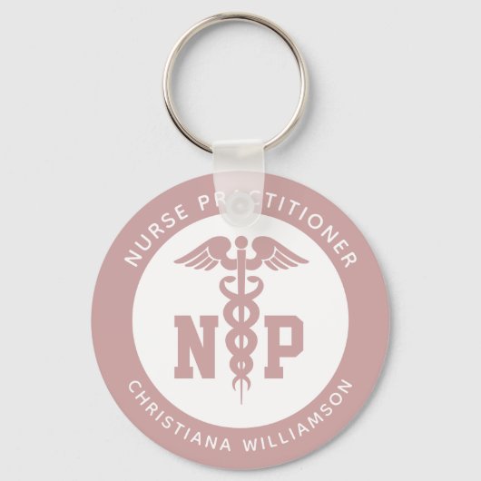 Afstuderen Caduceus, NP-verpleegkundige Sleutelhanger (Voorkant)