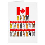Afstuderen Canadese opstartcampagne gefeliciteerd (Voorkant)