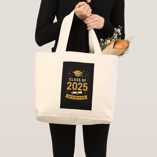 afstuderen canvas tas (Voorkant (product))