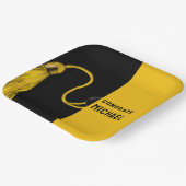 Afstuderen Cap Party Papieren Borden Papieren Bordje (Gebogen)