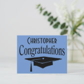 Afstuderen Cap Woorden van advies Partij Kaart (Staand voorkant)