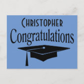 Afstuderen Cap Woorden van advies Partij Kaart (Voorkant)