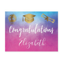 Afstuderen Cap Woorden van wijsheid Advies Pink Pa