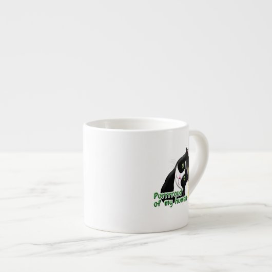 Afstuderen Cat Espresso Kop (Voorkant rechts)