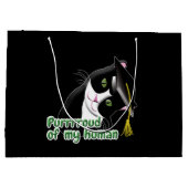 Afstuderen Cat Groot Cadeauzakje (Achterkant)