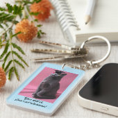 Afstuderen Cat Sleutelhanger (Voorkant Rechts)