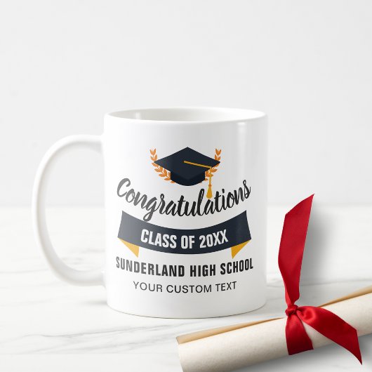 Afstuderen, categorie 20XX School Custom Koffiemok