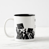 Afstuderen, categorie 20XX Tweekleurige Koffiemok (Links)