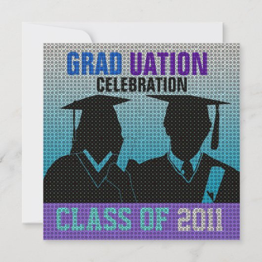 Afstuderen Celebration Invitation Pet Gown Silo12 Kaart (Voorkant)