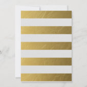 Afstuderen Celebration Party, Gold, Name Kaart (Achterkant)