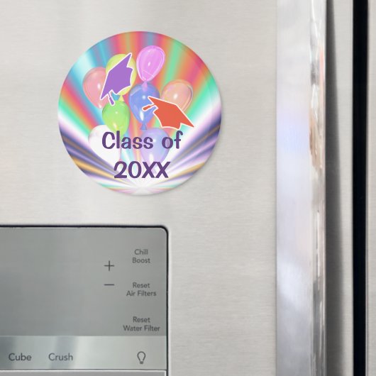 Afstuderen Celebration Petten and Balloons Magnet (Insitu (Koelkast))