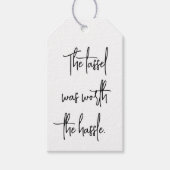 Afstuderen Centerpiece Afstudeerder Party 2025 Dec Cadeaulabel (Voorkant)