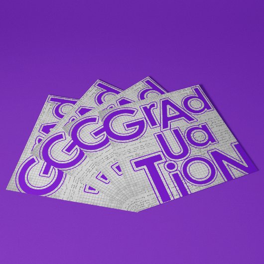 Afstuderen-ceremonie en partijaankondigingen kaart