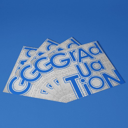 Afstuderen-ceremonie en partijaankondigingen kaart