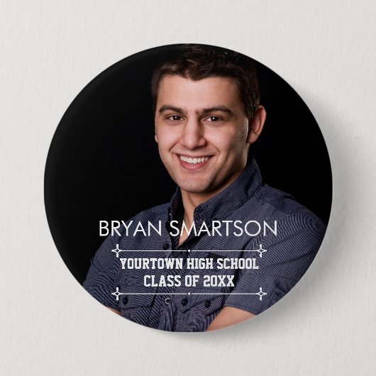 Afstuderen Ceremony Family and Guest Photo Ronde Button 7,6 Cm (Voorkant)