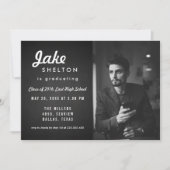  Afstuderen Chalkboard Foto Kaart (Voorkant)