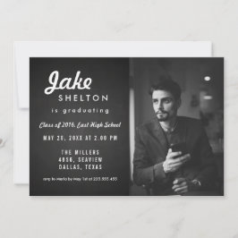  Afstuderen Chalkboard Foto Kaart