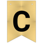 Afstuderen Chic Gold Creëer Uw klasse van Vlaggetjes (Tweede vlag)