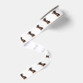 Afstuderen Chihuahua Dog grosgrain lbon Lint (Achterkant)