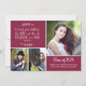 Afstuderen Christelijk Proverbs van Bourgogne Kaart (Voorkant)