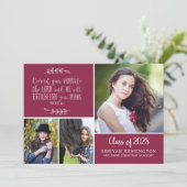 Afstuderen Christelijk Proverbs van Bourgogne Kaart (Staand voorkant)