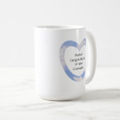 Afstuderen Christelijke Faith Custom Name Simple Koffiemok (Voorkant rechts)