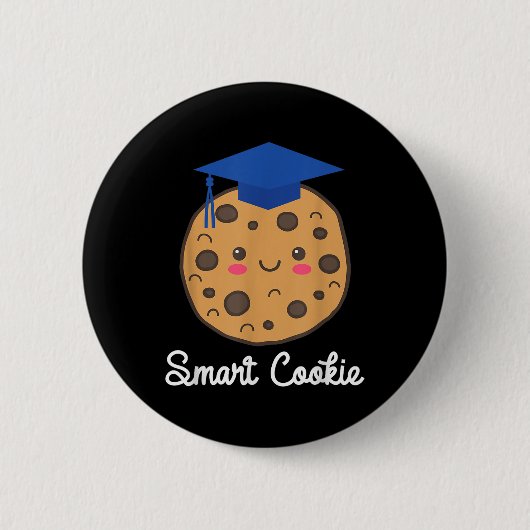 Afstuderen CL van 2025 Smart Cookie Afstuderen Afs Ronde Button 5,7 Cm (Voorkant)