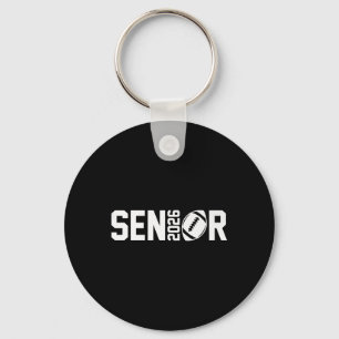 Afstuderen CL van 2026 Senior Football Player Grad Sleutelhanger