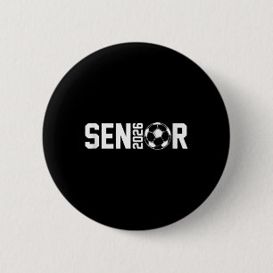 Afstuderen CL van 2026 Senior Soccer Player Gradua Ronde Button 5,7 Cm