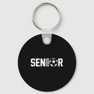 Afstuderen CL van 2026 Senior Soccer Player Gradua Sleutelhanger