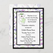 Afstuderen Class Invitations Uitnodiging Briefkaart (Voorkant / Achterkant)