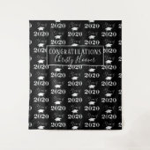 Afstuderen CLASS OF 2020 Script Photo Prop Wandkleed (Voorkant)