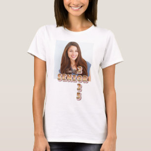 Afstuderen Class of 2025 Senior Afstuderen Foto T-shirt