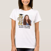 Afstuderen Class of 2025 Senior Afstuderen Foto T-shirt (Voorkant)