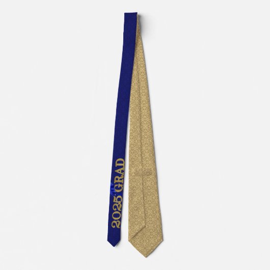 Afstuderen Class of 2025 voor toekomstig Afstudeer Stropdas (Achterkant)