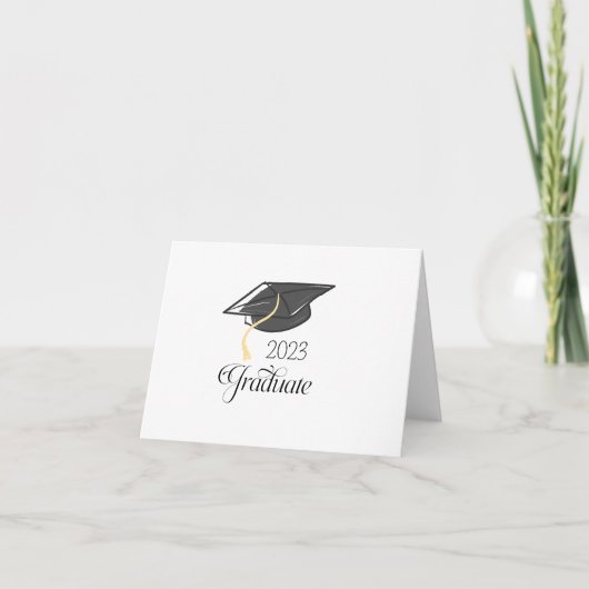 Afstuderen Class of Thank You Bedankkaart (Voorkant)