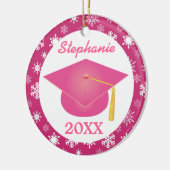 Afstuderen Class Personalized Snowflake Ornament (Links)
