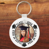 Afstuderen Class Senior Photo Sleutelhanger (Voorkant)