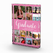 Afstuderen Collage Afstuderen Roze fotoblok (Rechts)