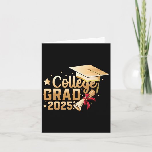 Afstuderen College 2025 College Afstudeerder CL va Kaart (Voorkant)