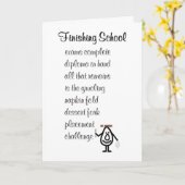 Afstuderen, College Afstudeerder Gefeliciteerd Kaart (Gele Bloem)