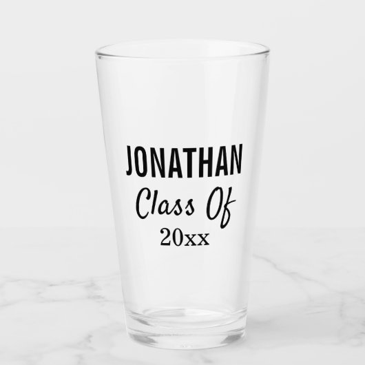 Afstuderen College Afstuderen Moderne Typografie Glas (Voorkant)