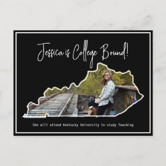 Afstuderen College Bound Kentucky Briefkaart
