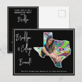 Afstuderen College Bound Texas Briefkaart (Voorkant / Achterkant)